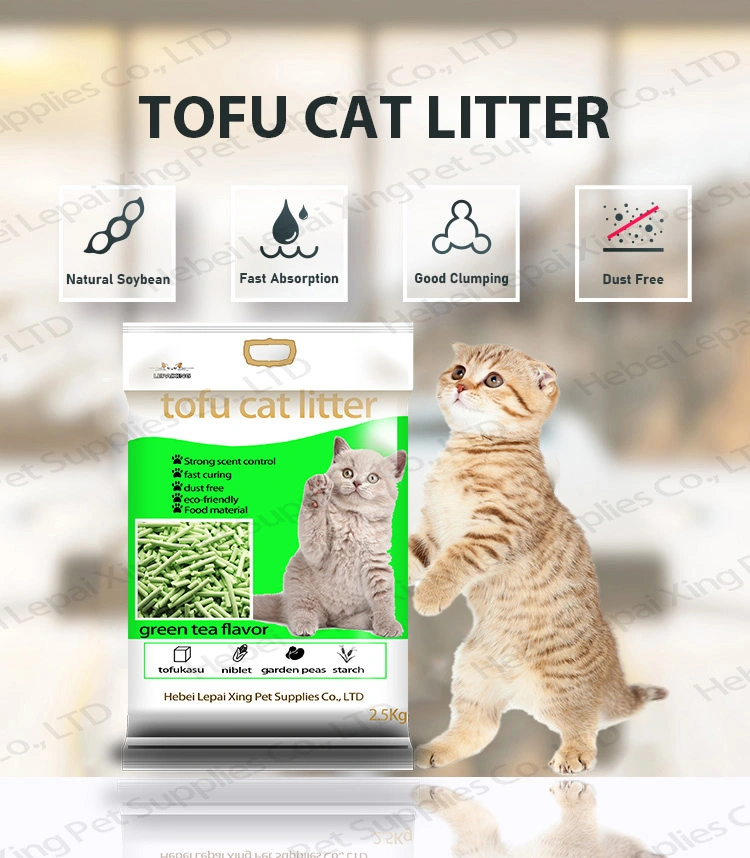 Healthy and Natural No Breath Questions Deodorization Tofu Cat Litter